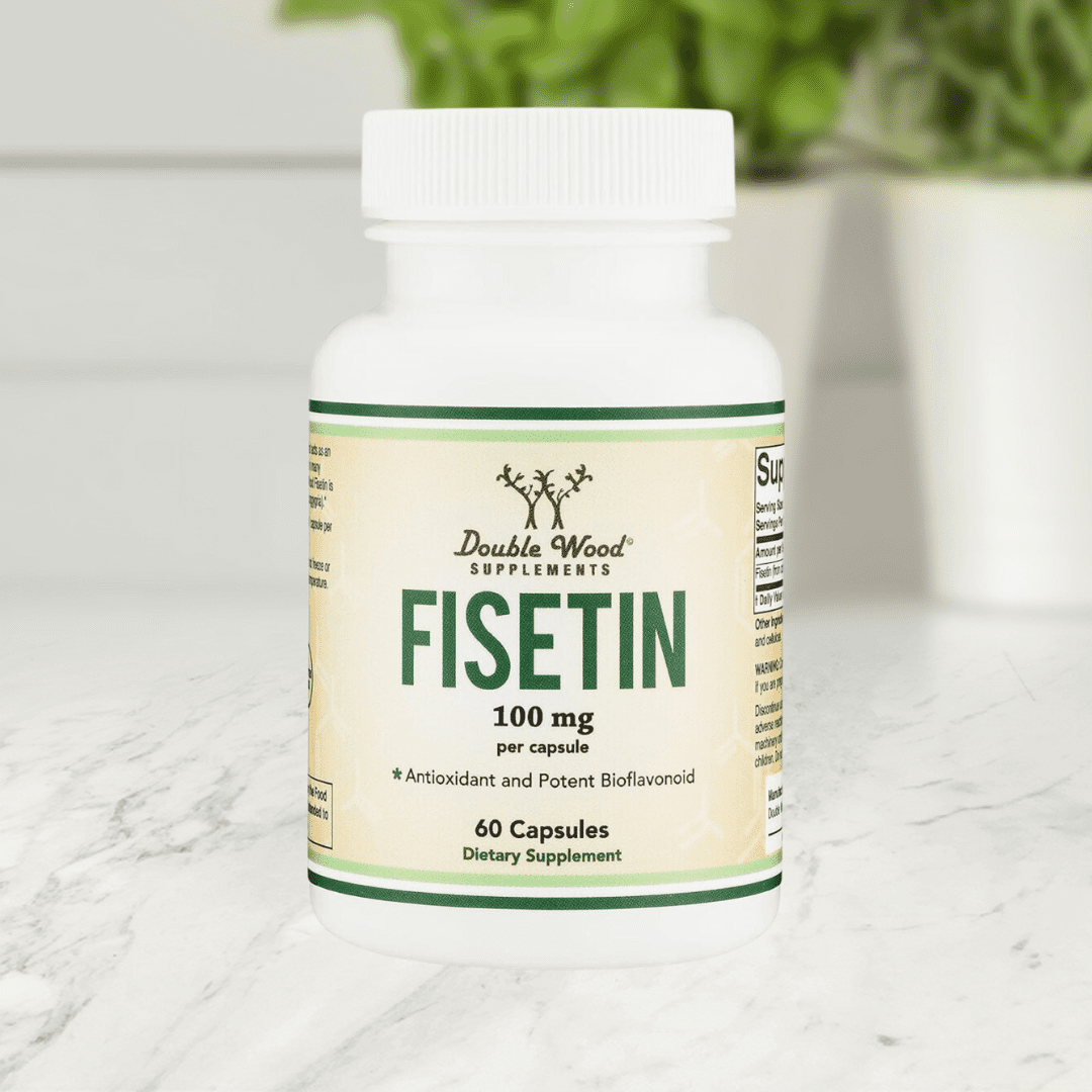 Fisetin 100 mg 60 Capsules - Front