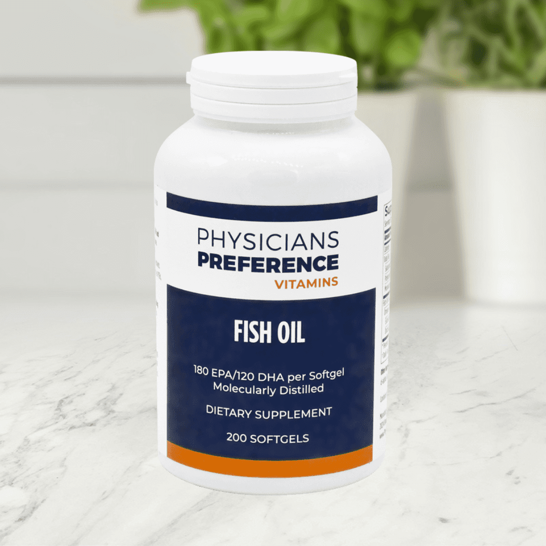 Fish Oil 1,000 mg 200 Softgels - Front