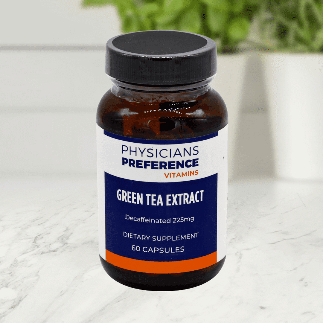 Green Tea Extract 225 mg 60 Capsules - Front