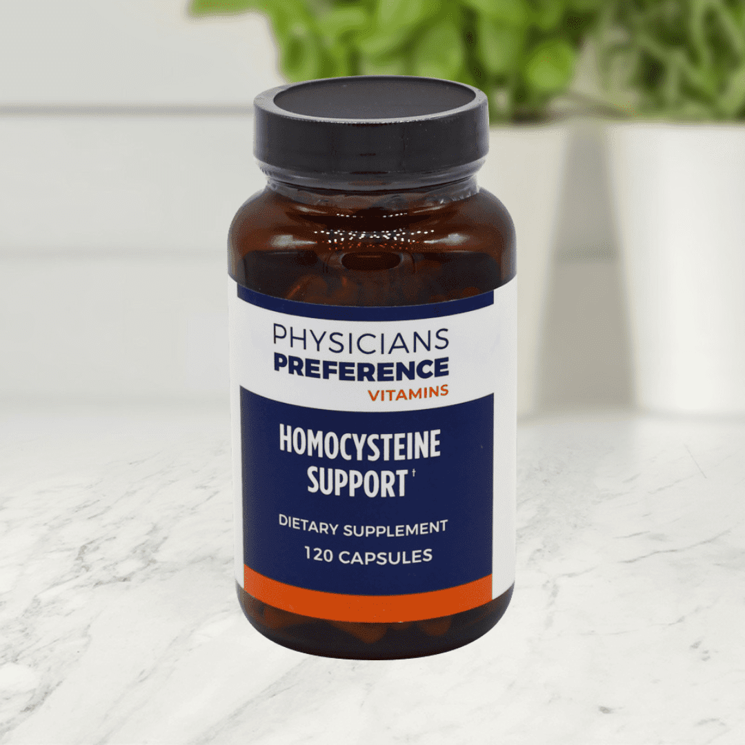 Homocysteine Support 120 Capsules - Front
