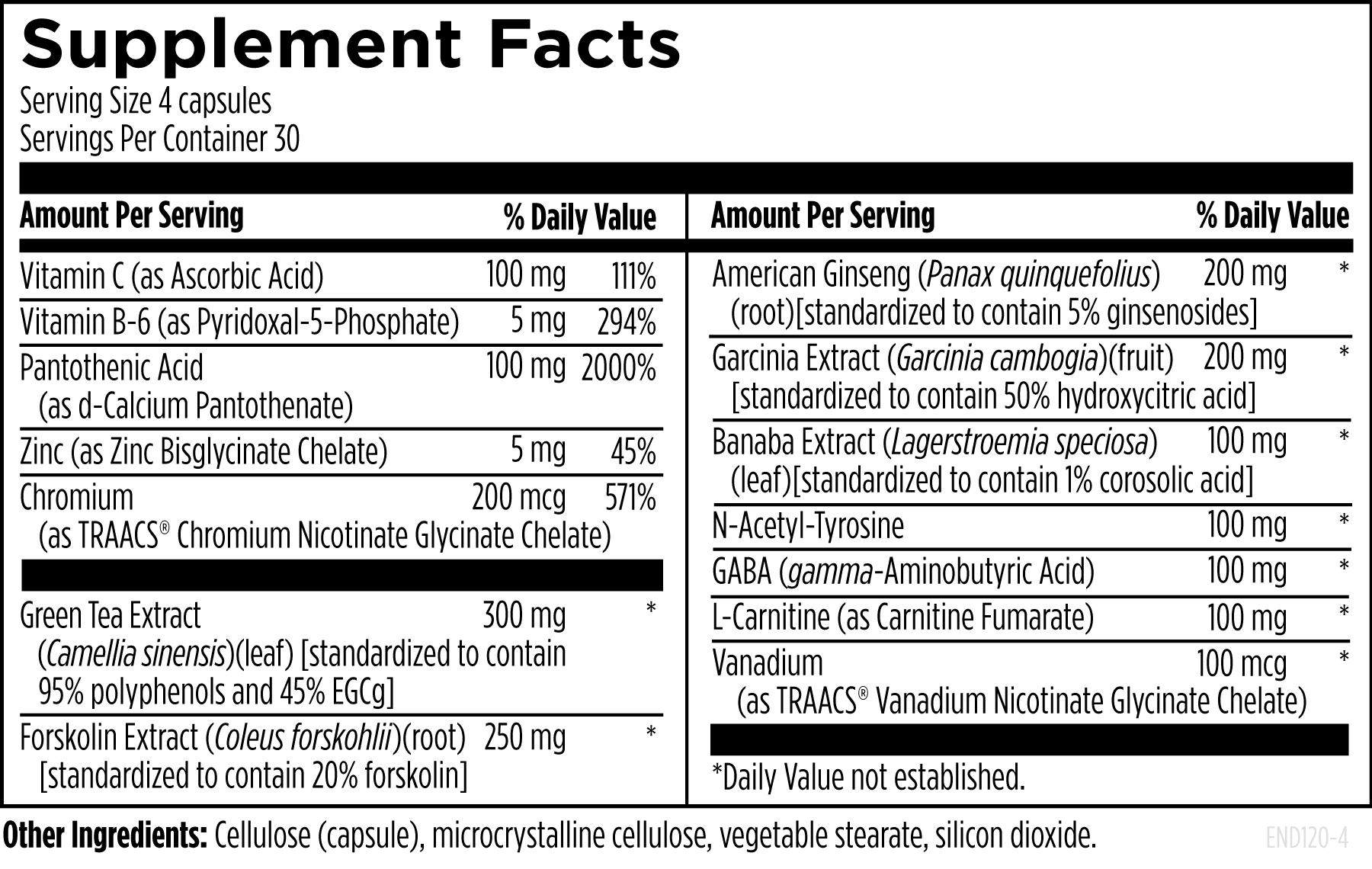 Bodyworks Plus 120 Capsules