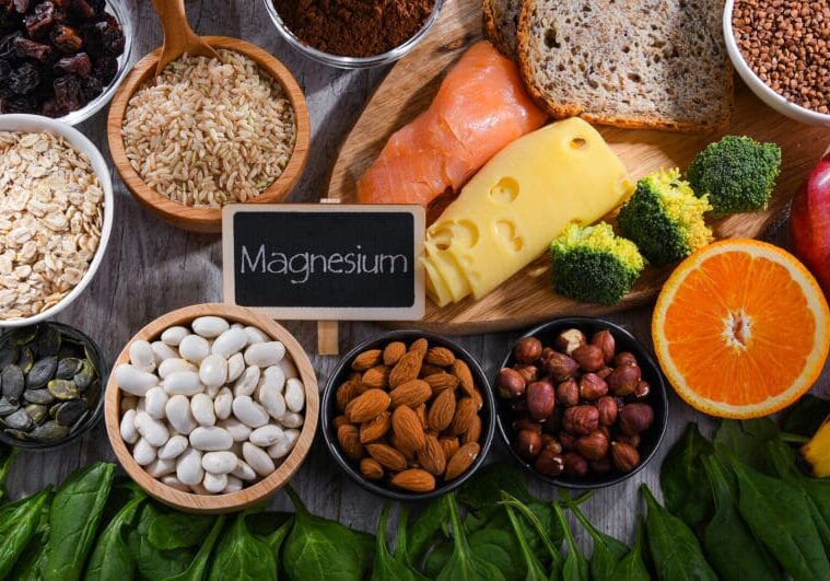 Composition With Food Products Rich In Magnesium Composition with food products rich in magnesium.