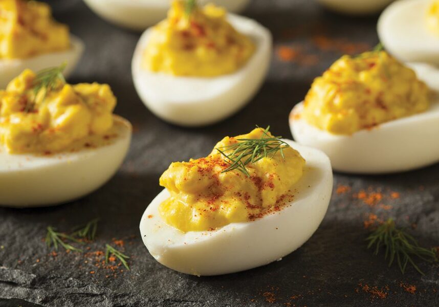 deviled eggs